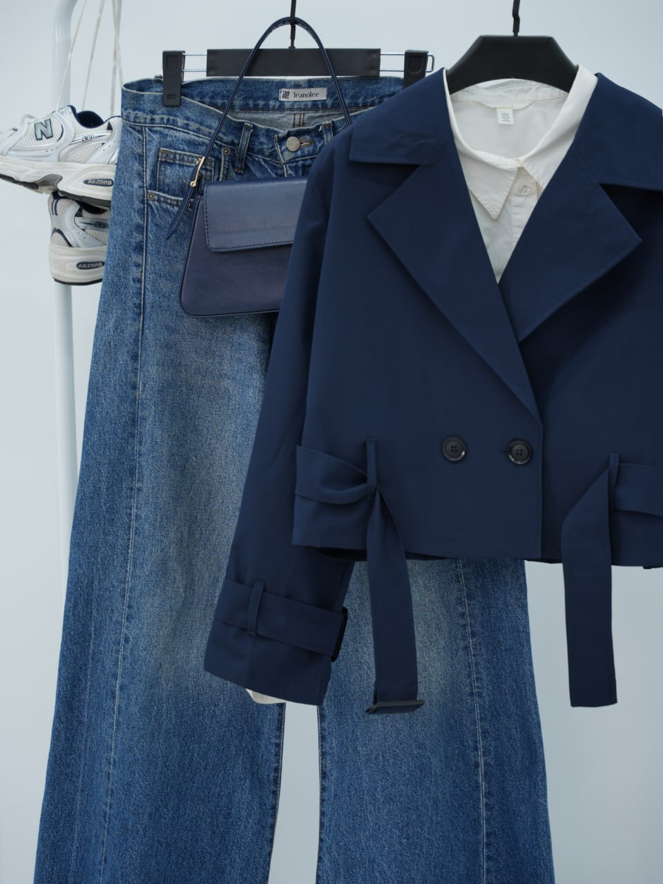 ترنج کت کوتاه کمردار رایکا کد 6703