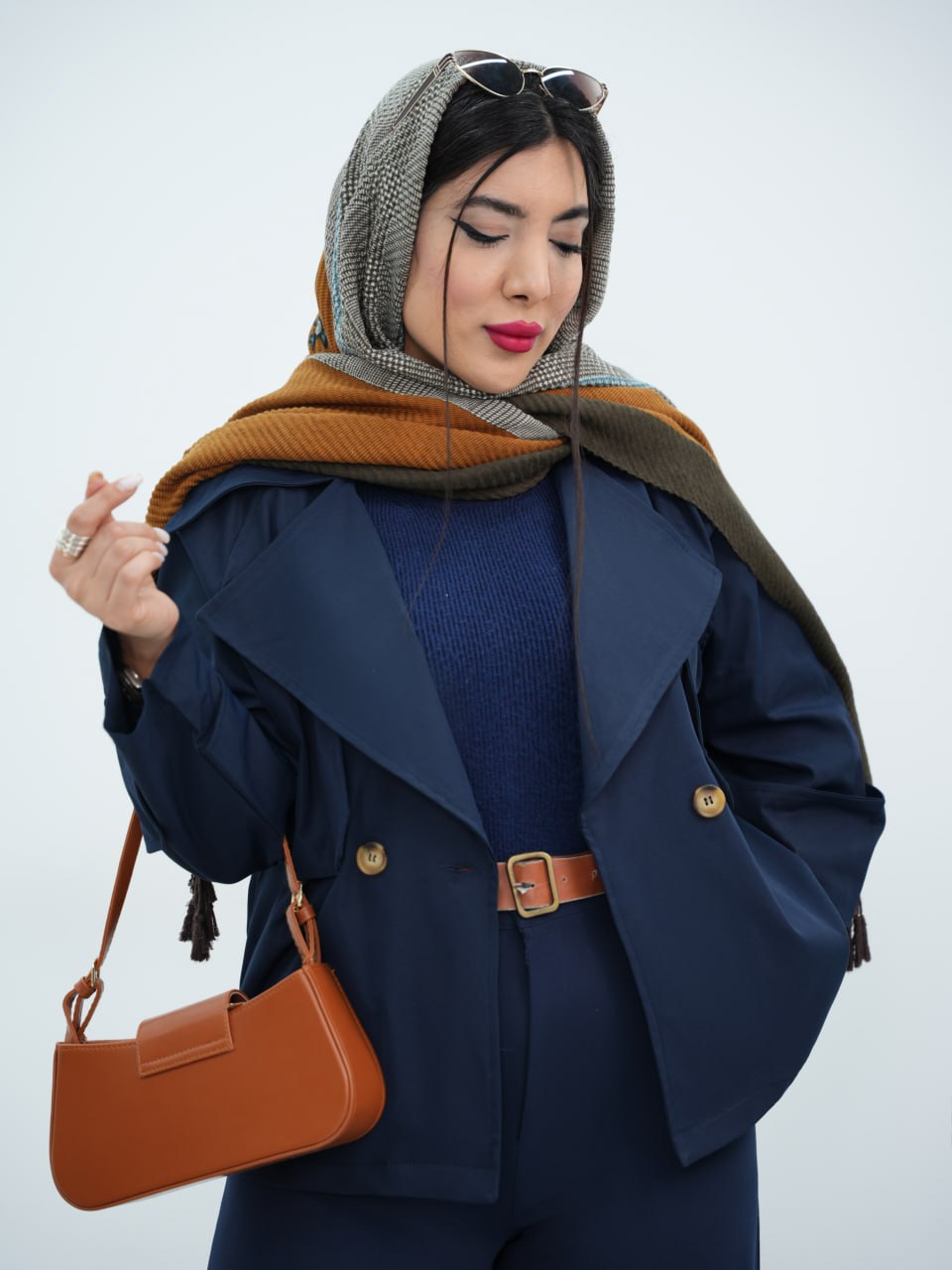 بارونی آستین پاگون پهن فارن کد6705