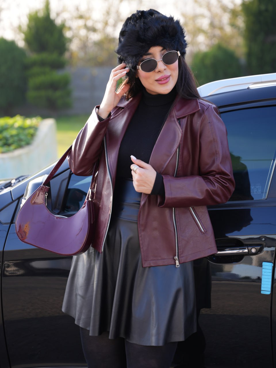 کت چرم کوتاه جک کد6710