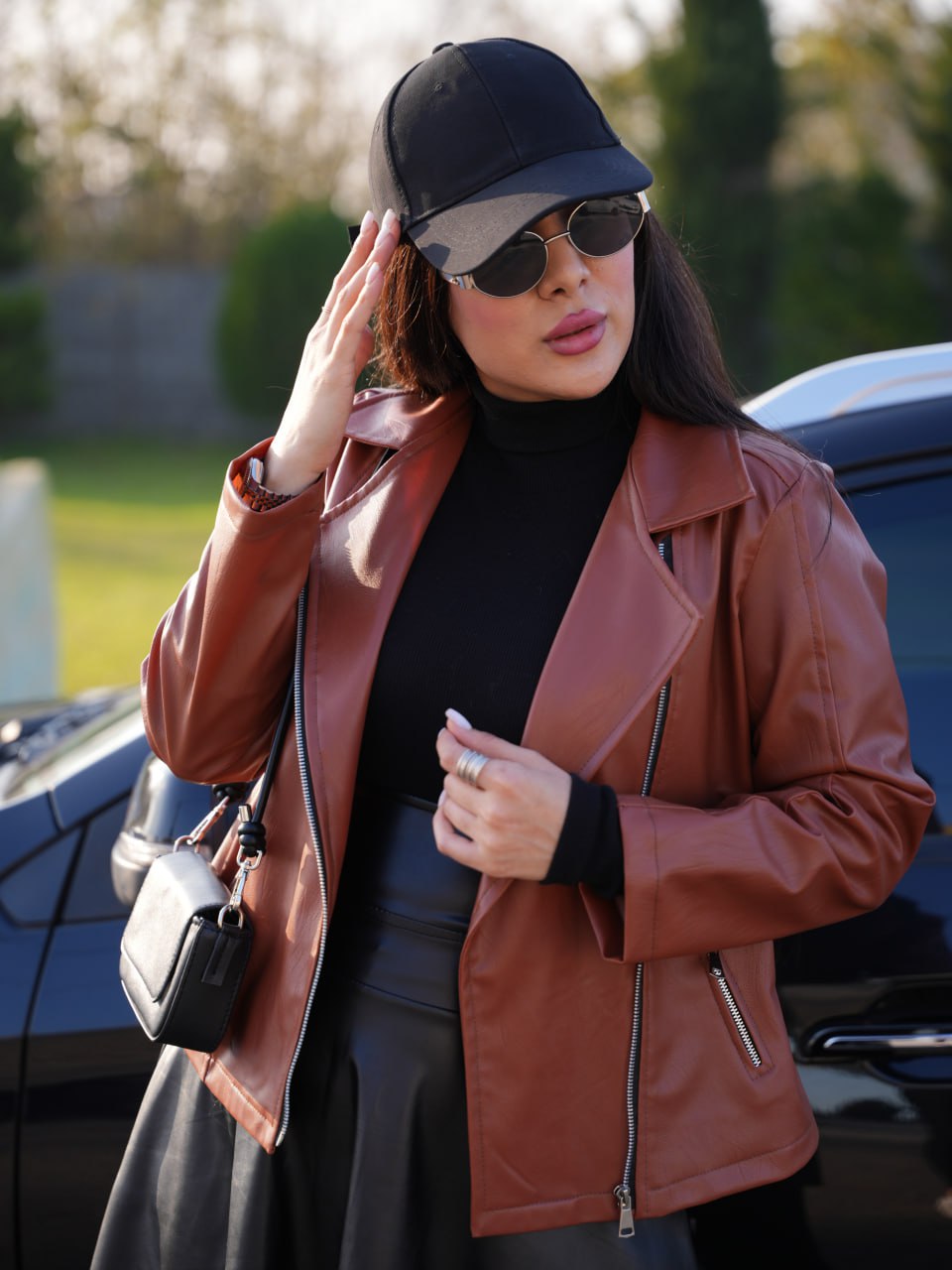 کت چرم کوتاه جک کد6710