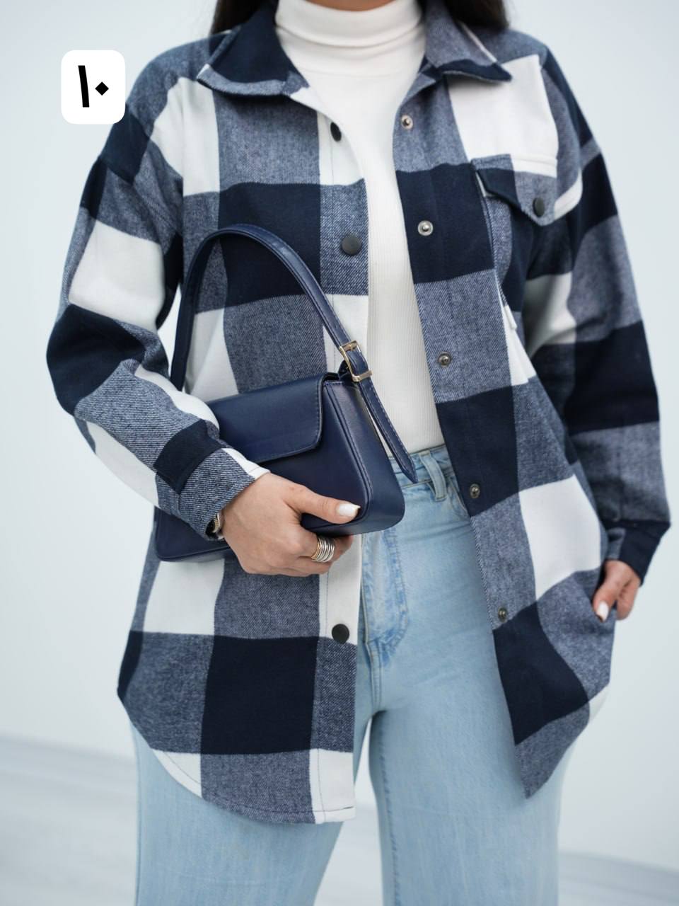 شکت چهارخونه تک جیب ساوانا کد6711