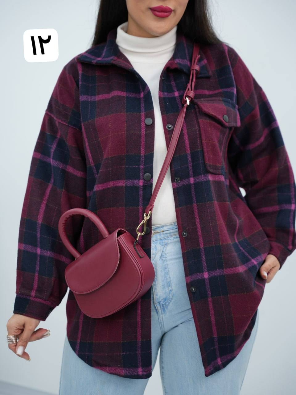 شکت چهارخونه تک جیب ساوانا کد6711