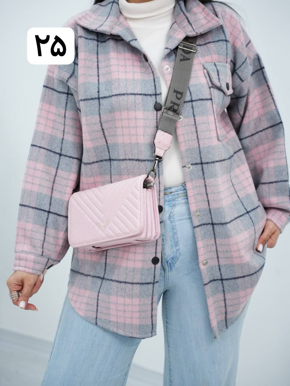 شکت چهارخونه تک جیب ساوانا کد6711