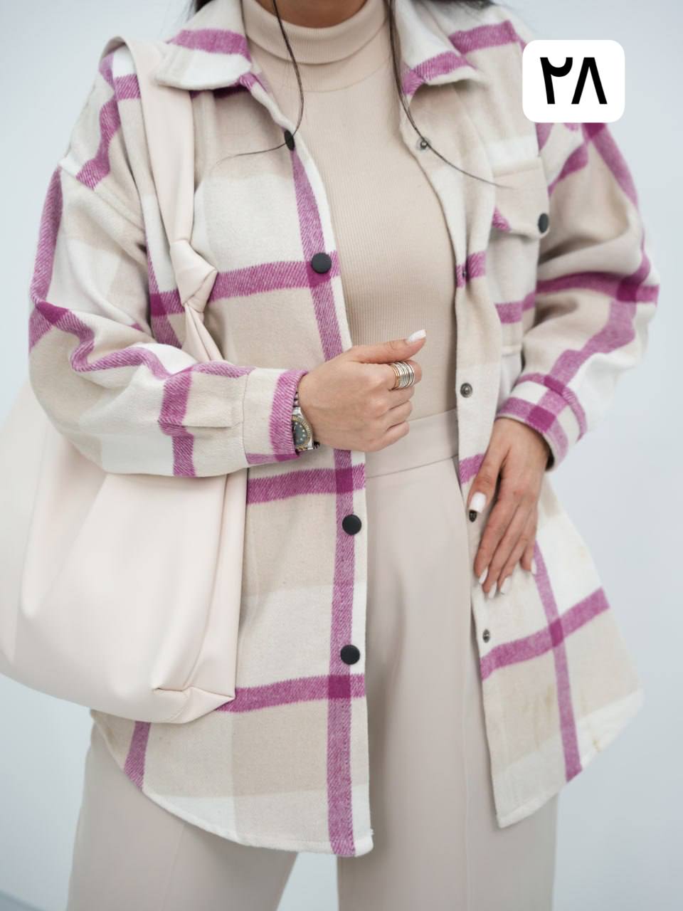 شکت چهارخونه تک جیب ساوانا کد6711