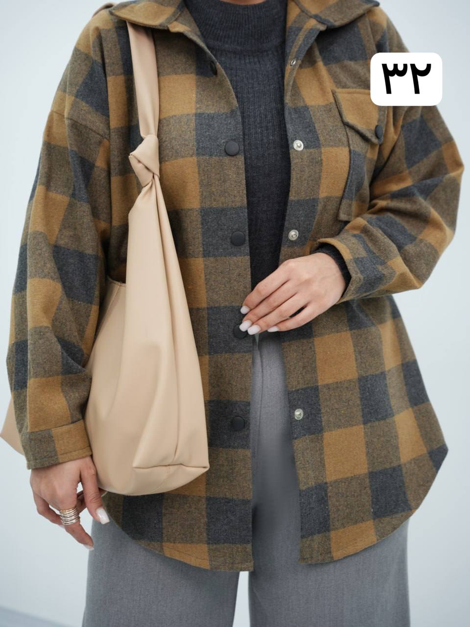 شکت چهارخونه تک جیب ساوانا کد6711