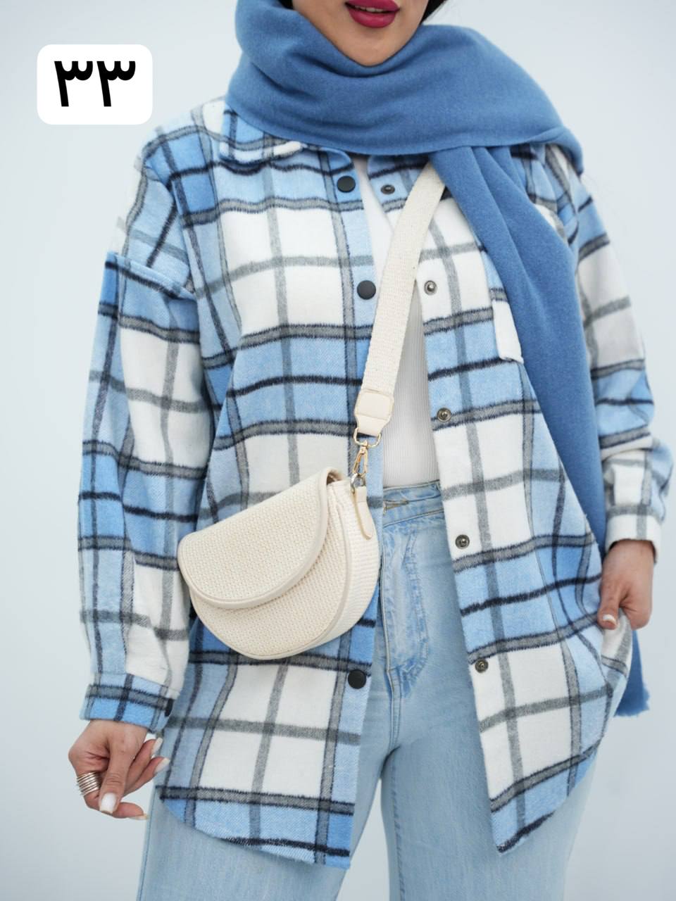 شکت چهارخونه تک جیب ساوانا کد6711