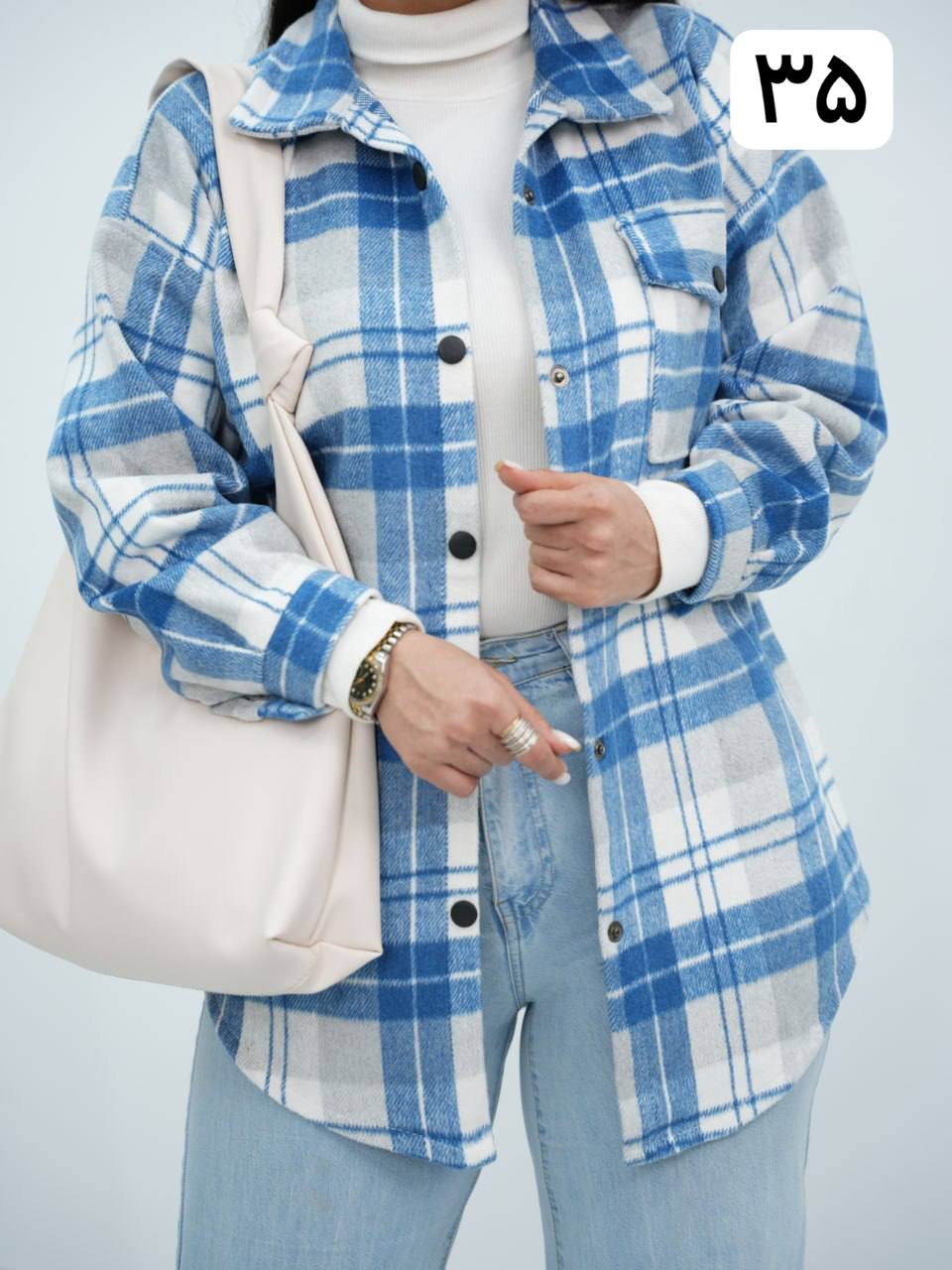 شکت چهارخونه تک جیب ساوانا کد6711