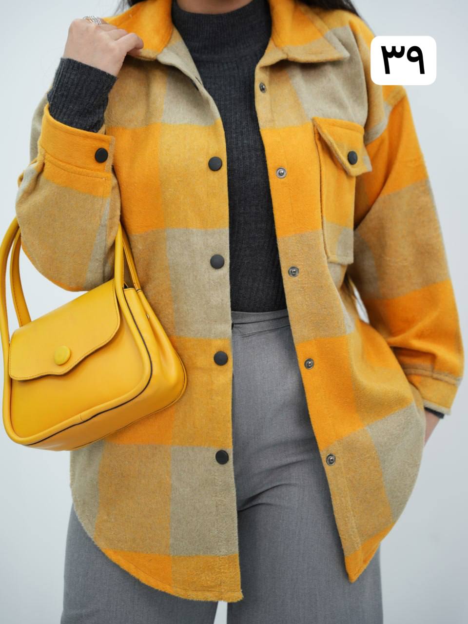 شکت چهارخونه تک جیب ساوانا کد6711