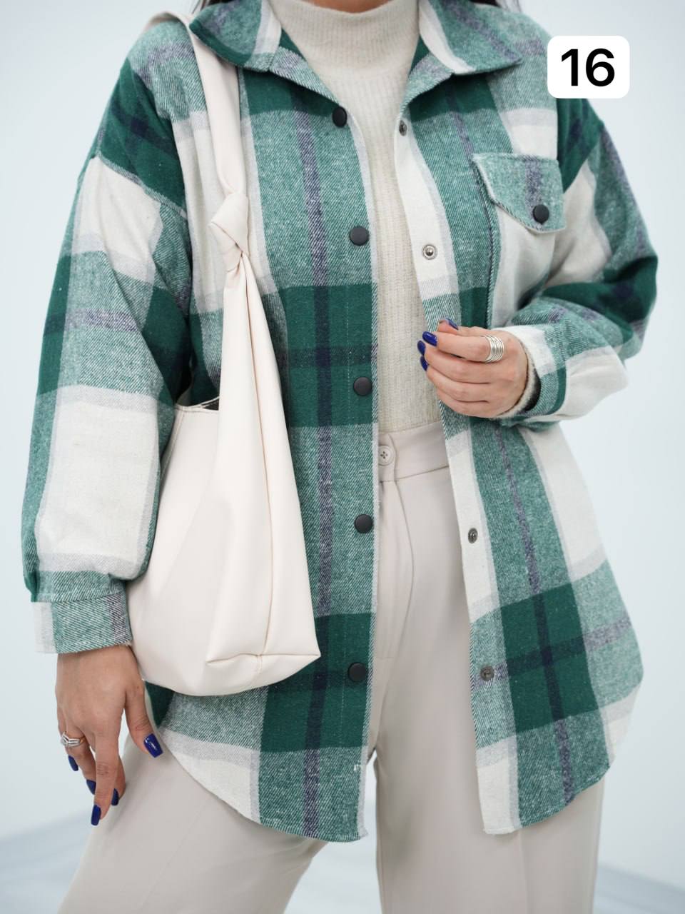 شکت چهارخونه تک جیب ساوانا کد6711