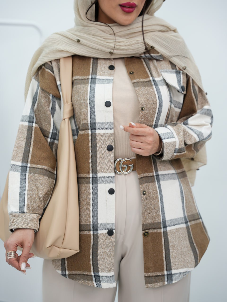 شکت چهارخونه تک جیب ساوانا کد6711