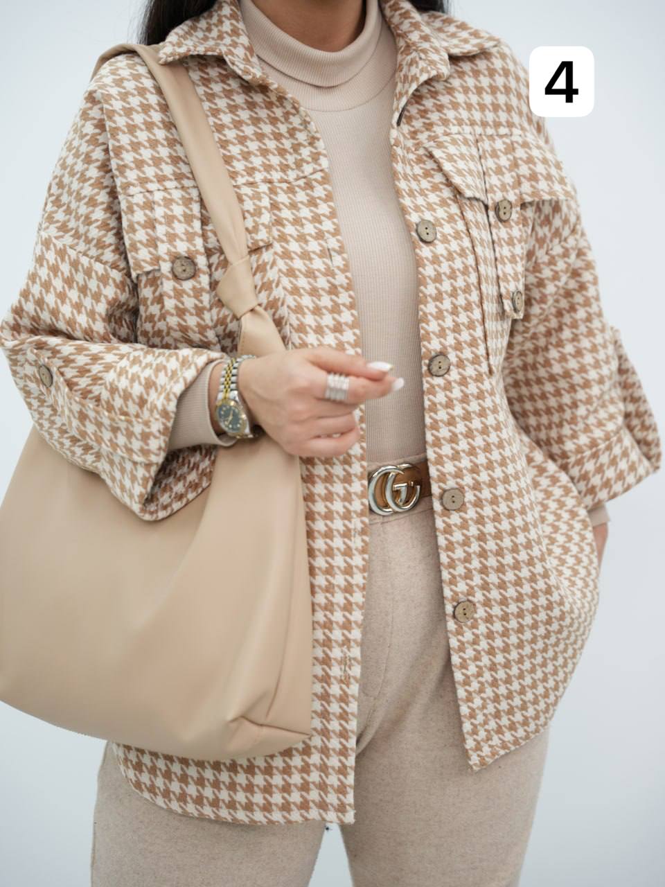 شومیز پیچازی جیب صلیبی تینا کد6714