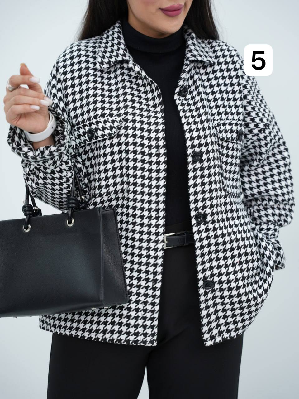 پیچاری دوجیب آستین پاگون ترنگ کد6716