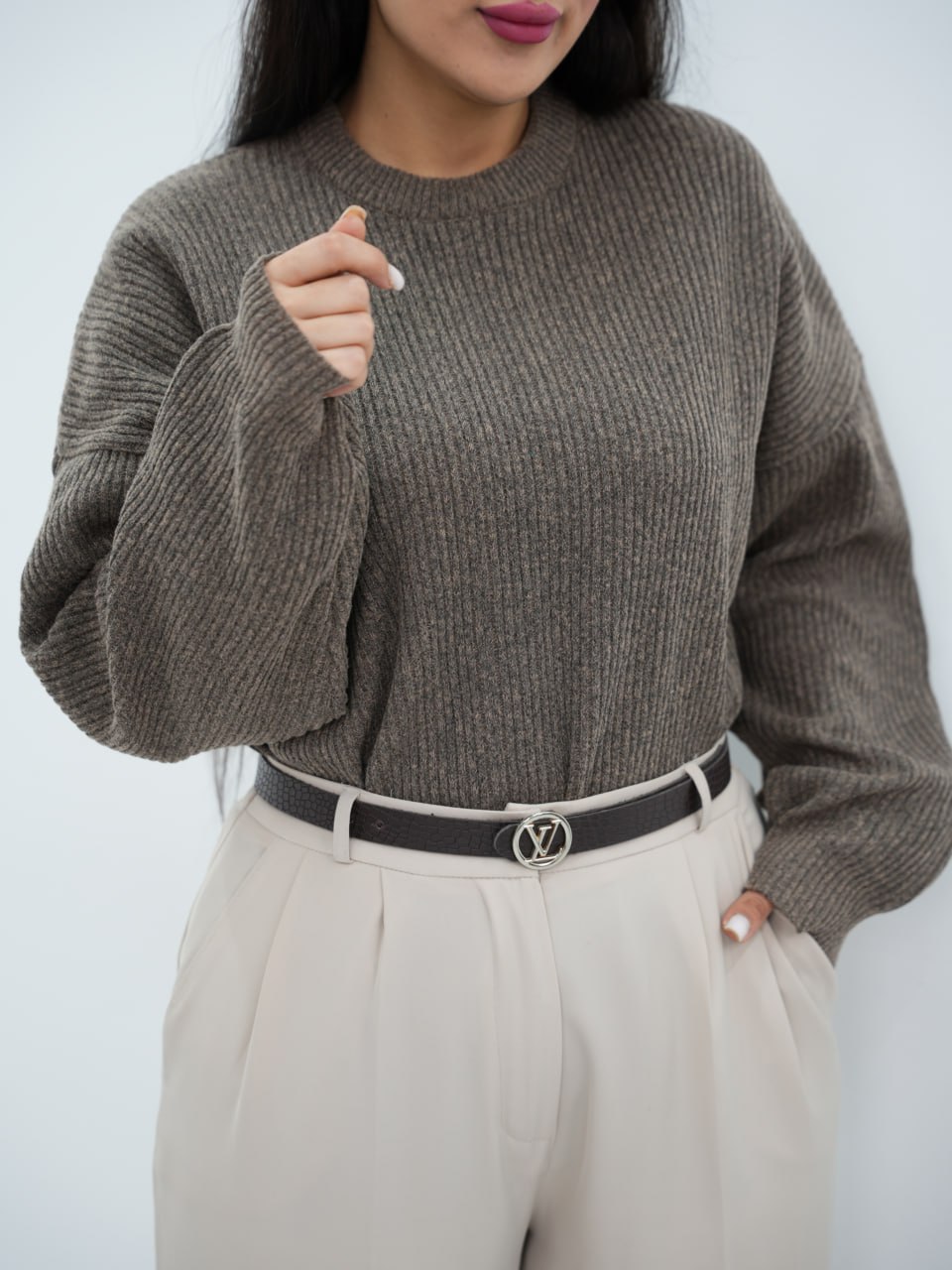 بلوز بافت ساده مژده کد6723