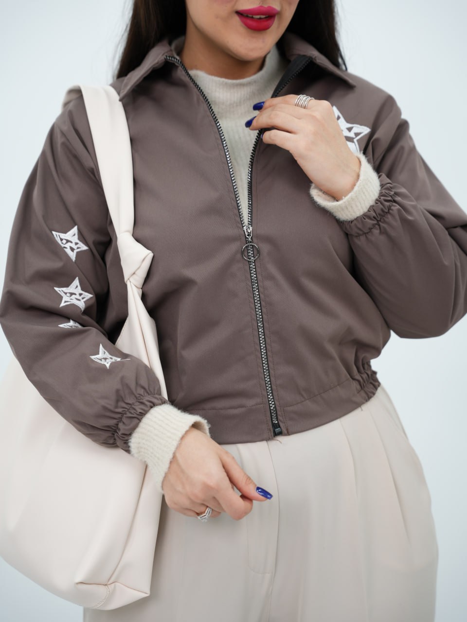 بامبر کتان ستاره دار لارا کد6732