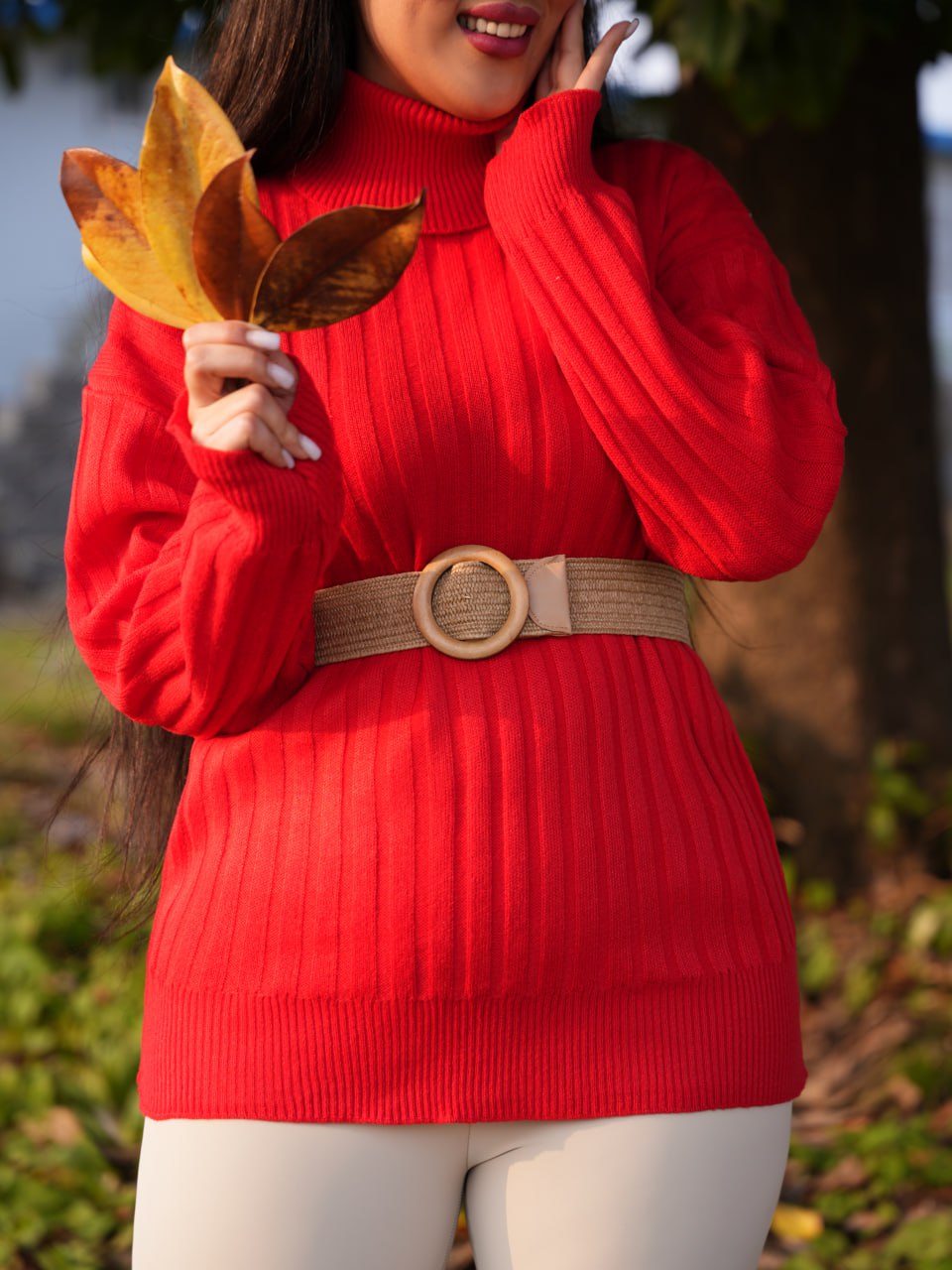 بافت یقه اسکی لاین دار برکه کد6741