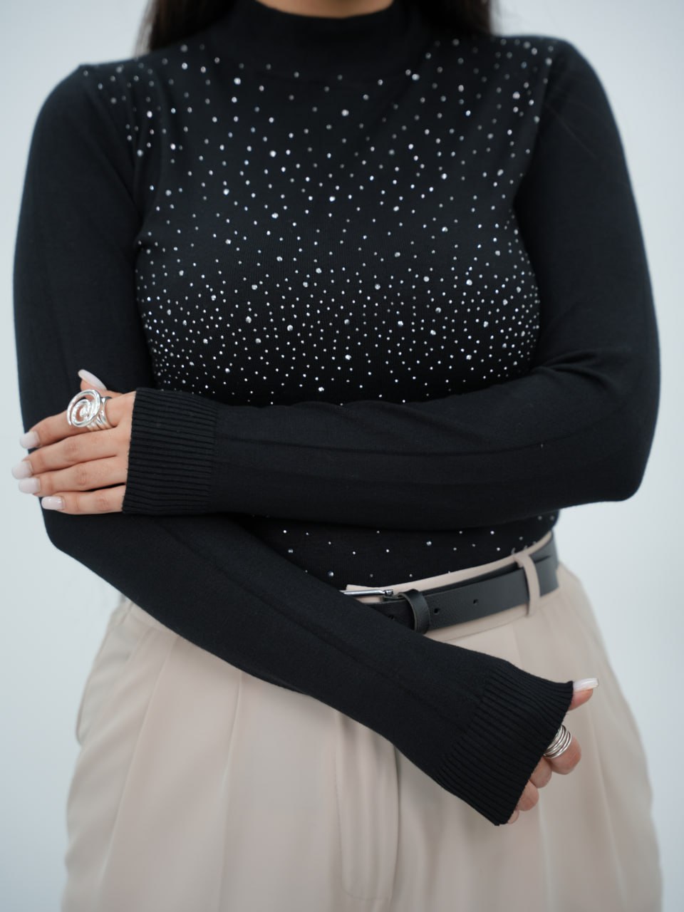 بافت گپ نگین دار راویس کد6744