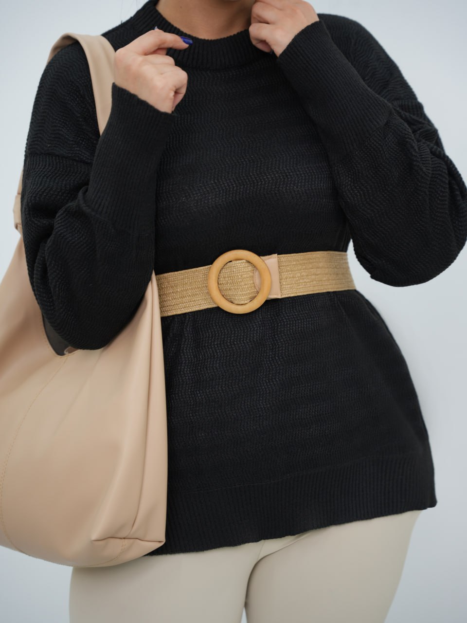 بلوز بافت طرح زیگزاکی مهین کد6745