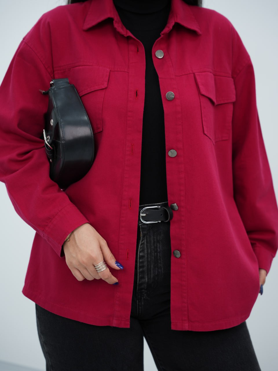 شومیز کتان دوجیب هدیه کد6746