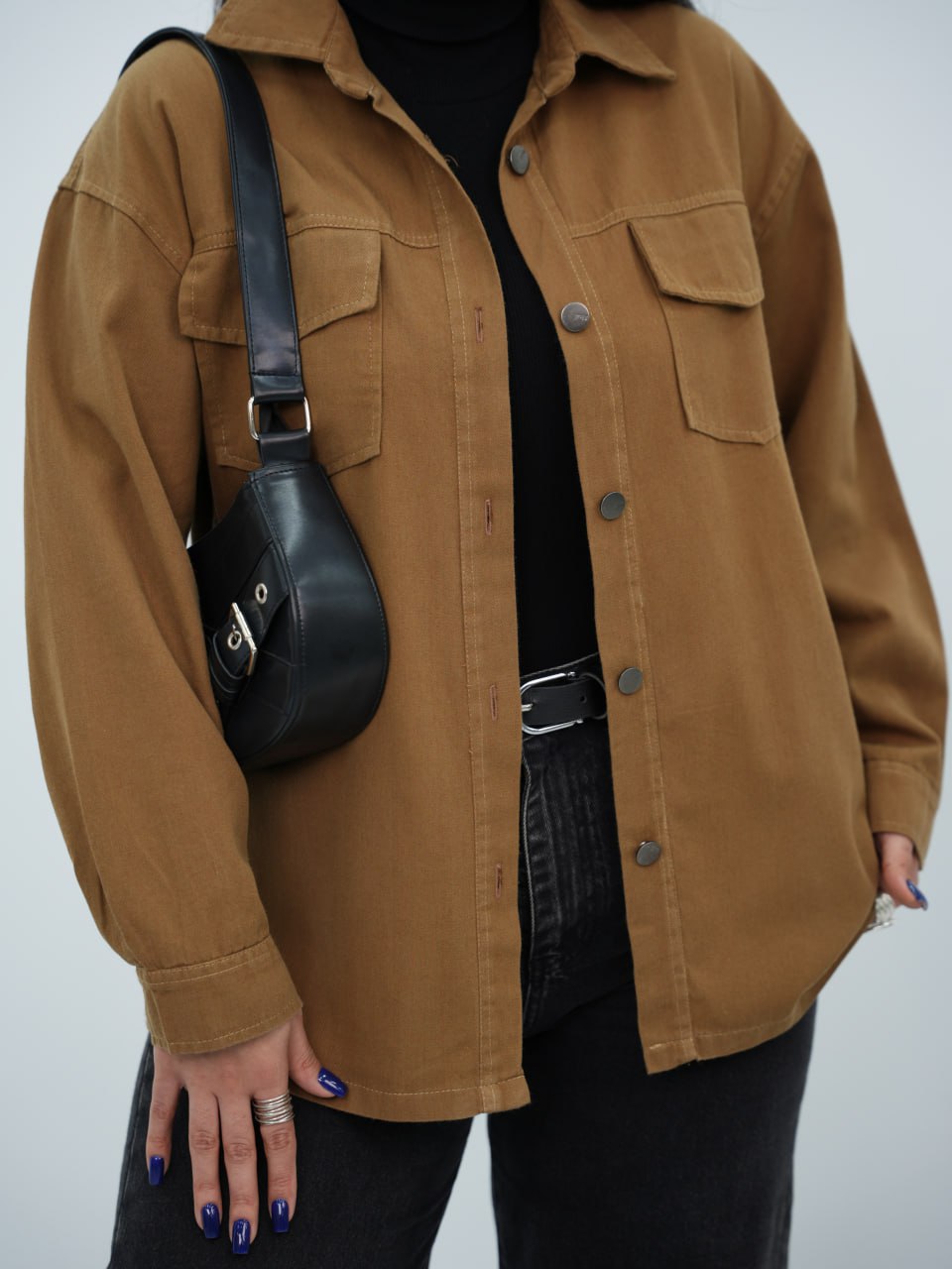 شومیز کتان دوجیب هدیه کد6746