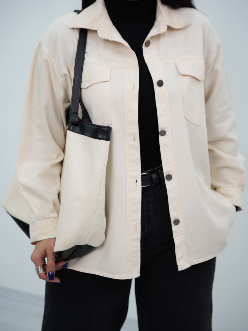 شومیز کتان دوجیب هدیه کد6746