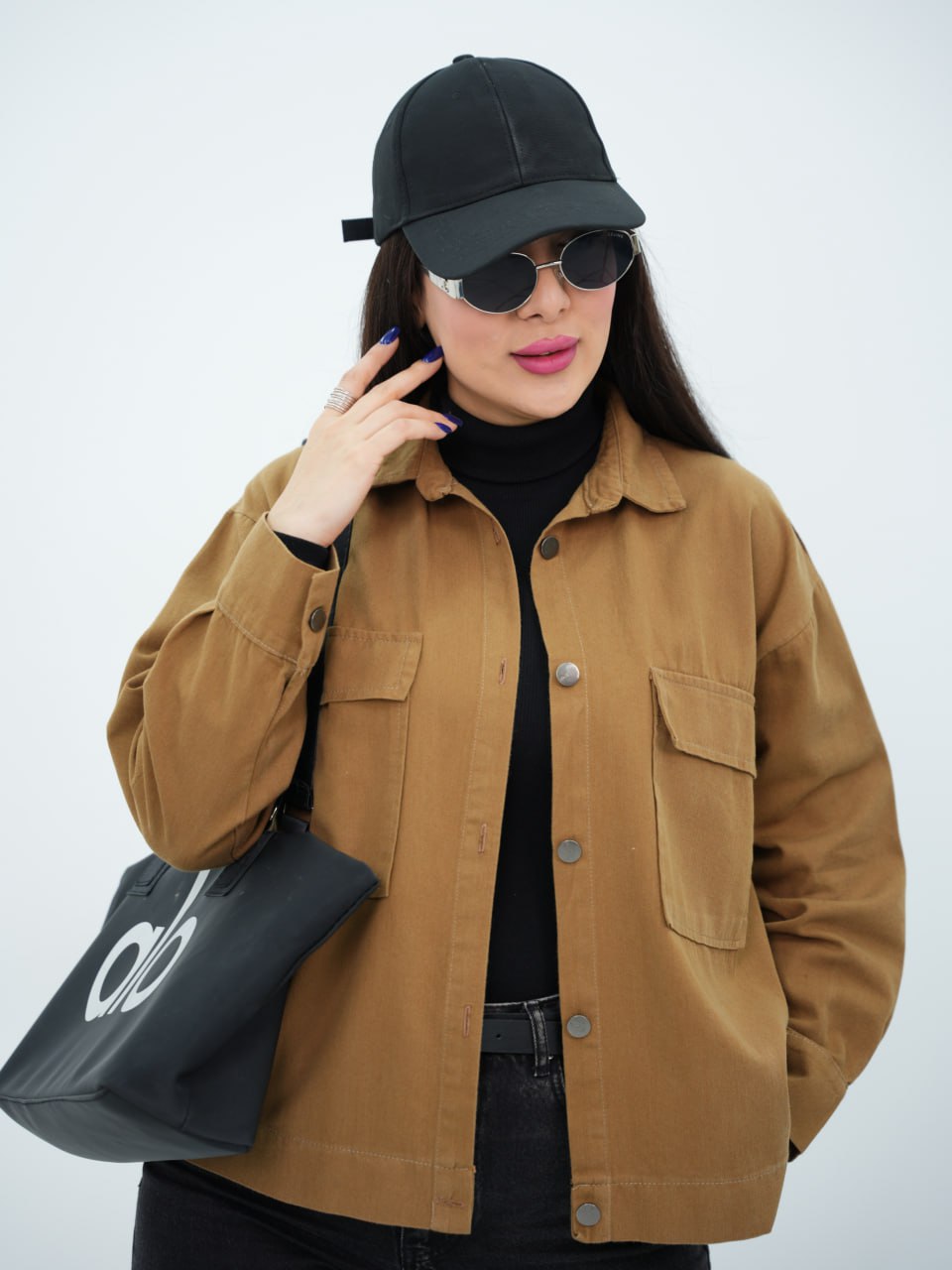 شومیز کتان باکسی کلارا کد6747