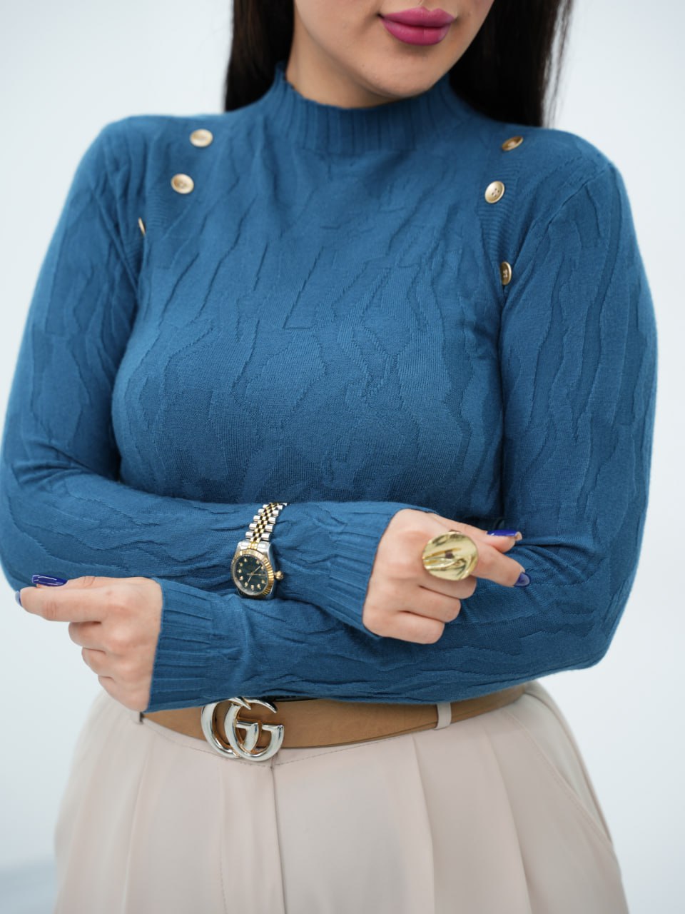 بافت گپ بغل دکمه پرستش کد 6757