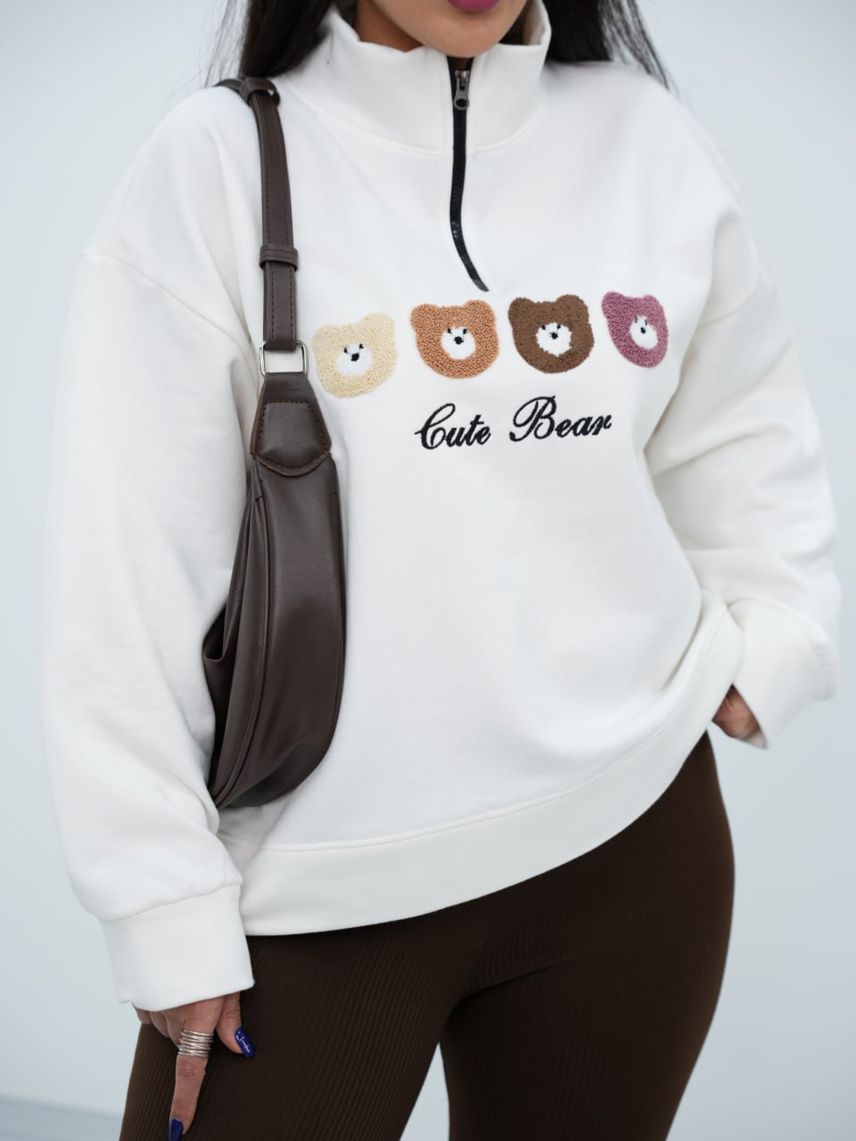 دورس نیم زیپ جلو تدی نوال کد 6764