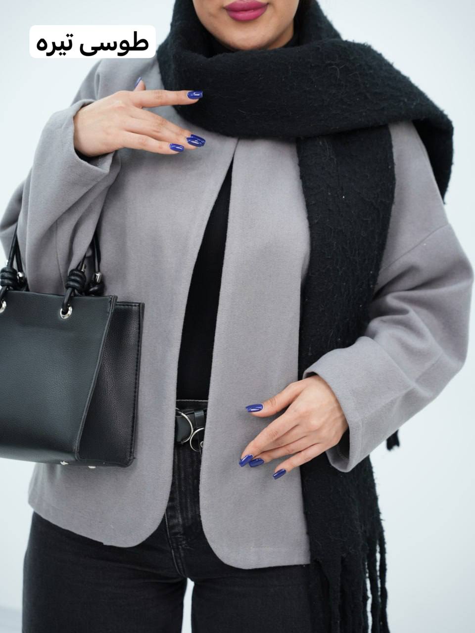 کتی فوتر یقه گرد شیدل کد 6766