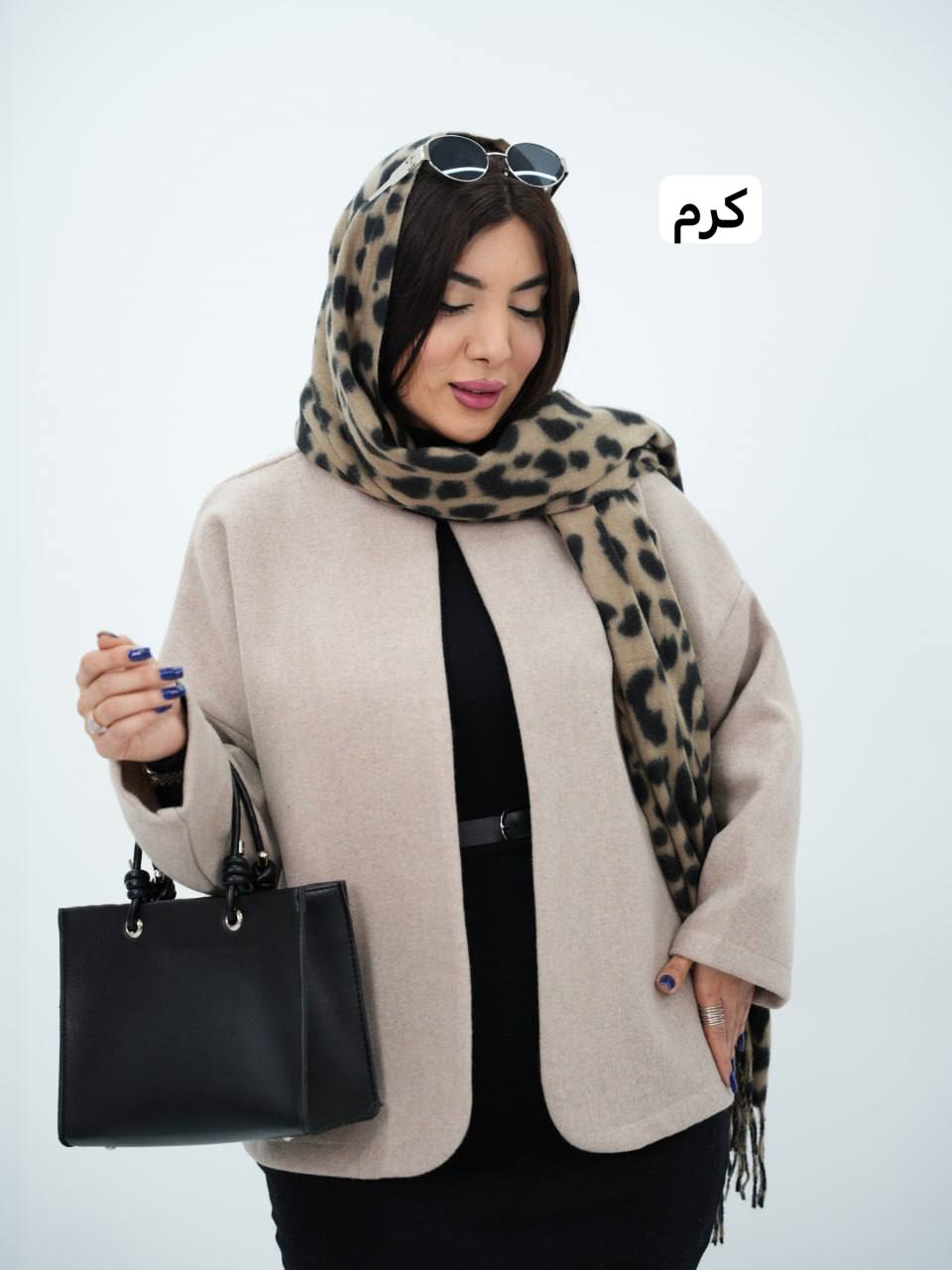 کتی فوتر یقه گرد شیدل کد 6766