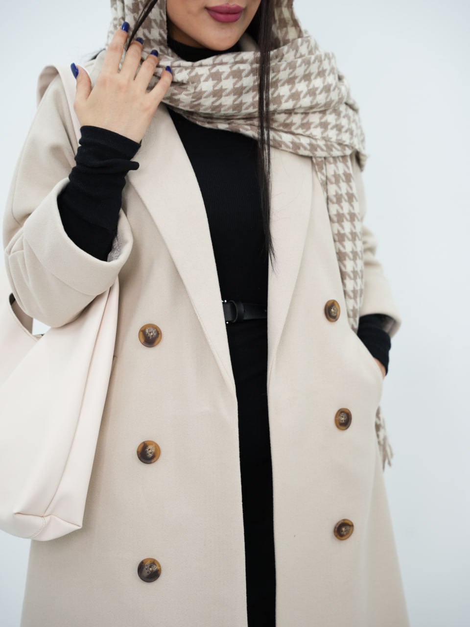 پالتو فوتر بلند آستردار نیلرام کد6776