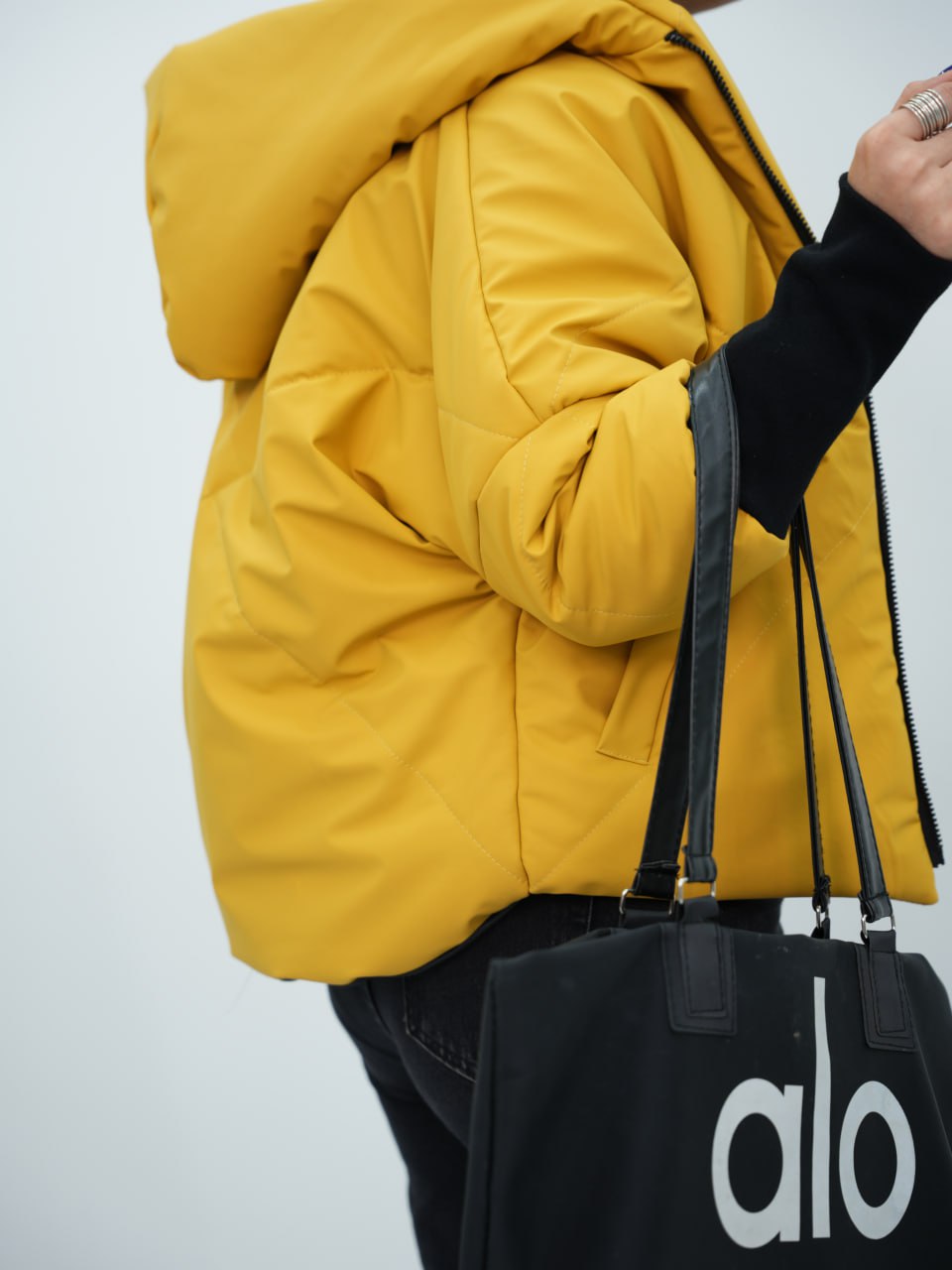 کاپشن کلاهدار فینگردار ژرفا کد6784