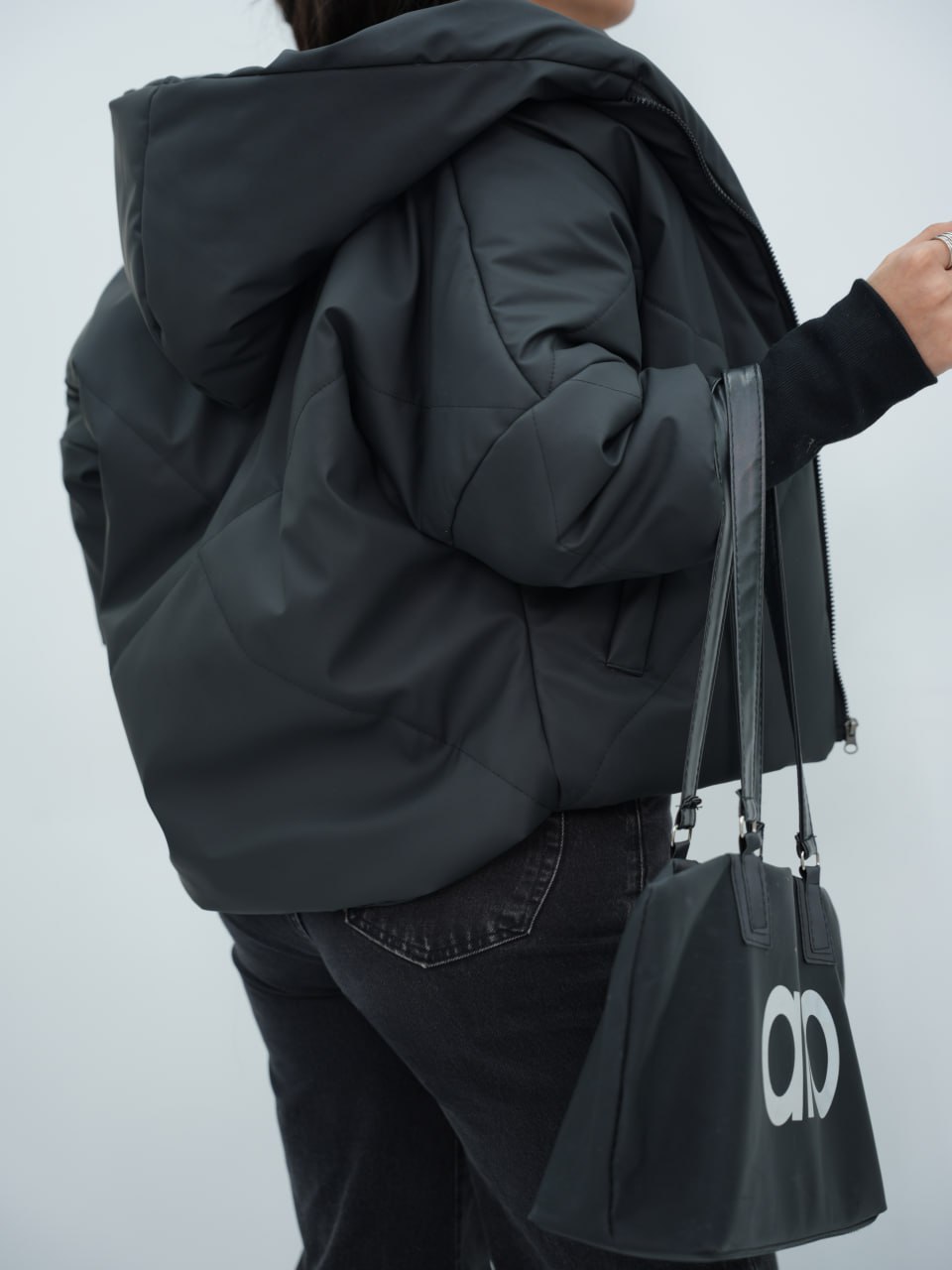 کاپشن کلاهدار فینگردار ژرفا کد6784