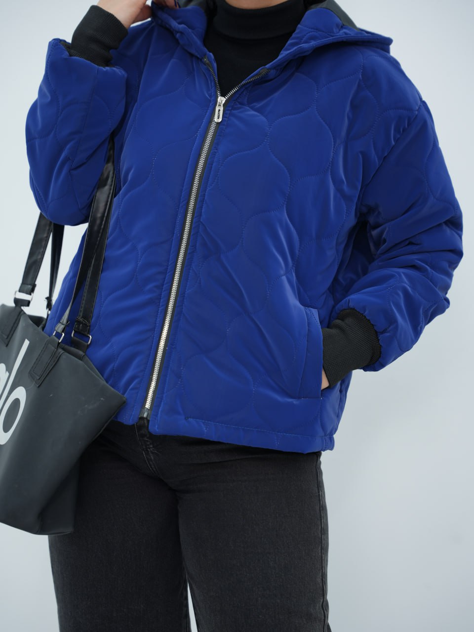 کاپشن باکسی کلاهدار آرن کد6797