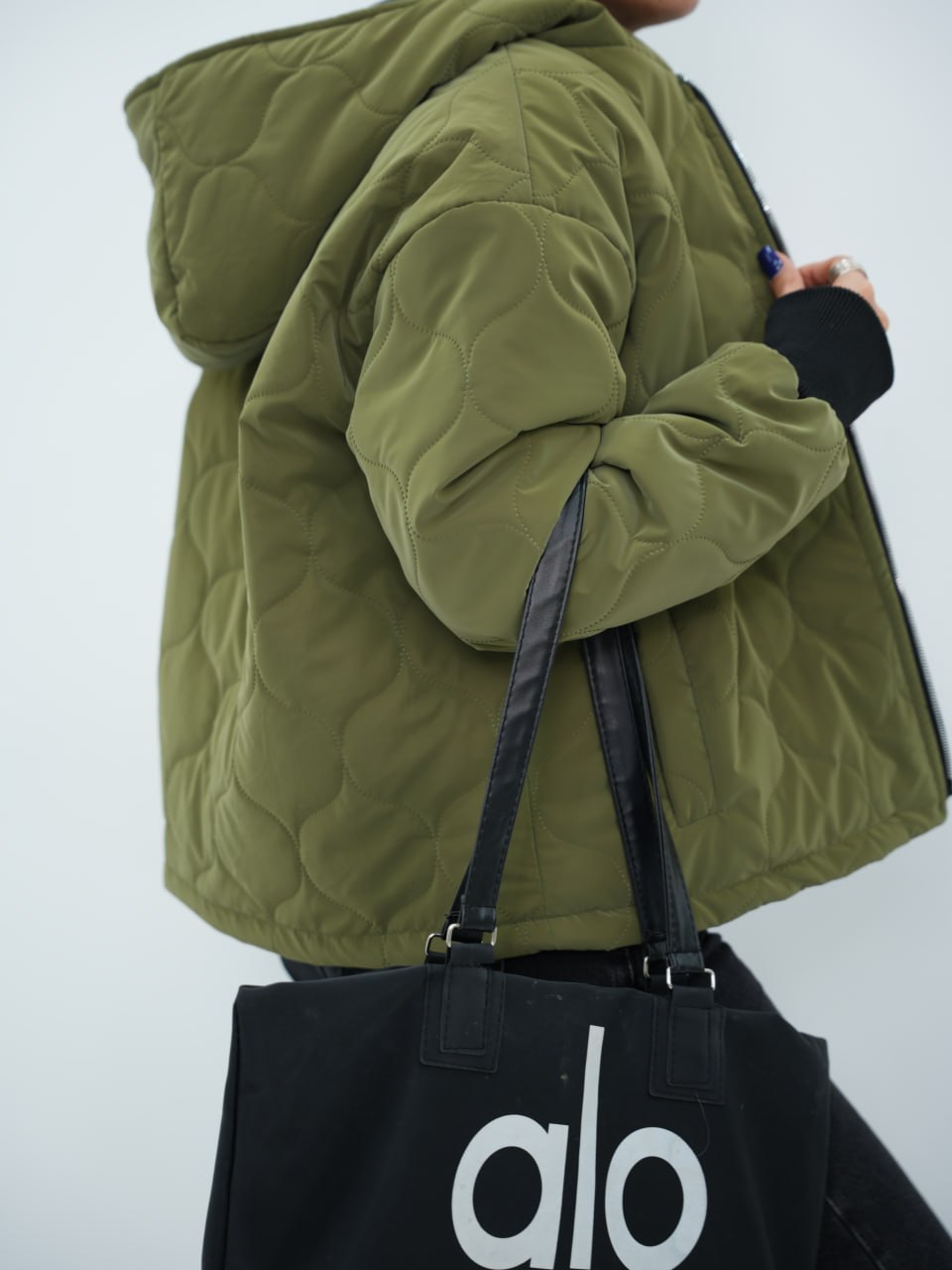 کاپشن باکسی کلاهدار آرن کد6797