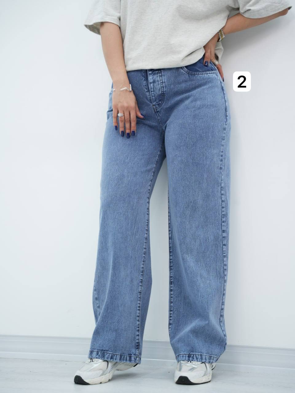 شلوار نیم بگ پشت کش آوش کد6801