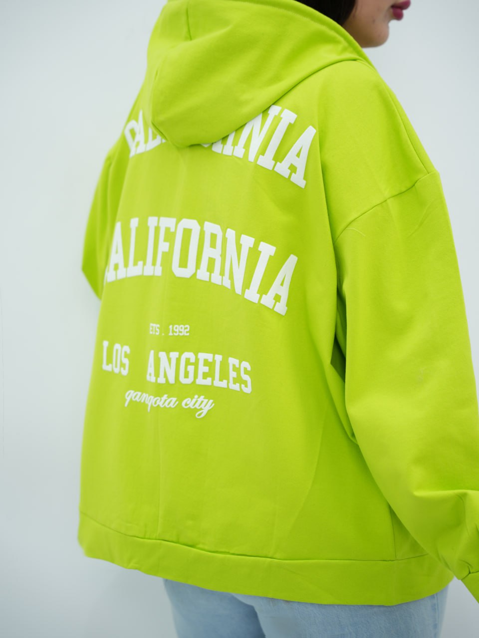 سویشرت کلاهدار پشت چاپی آنیدا کد 6817