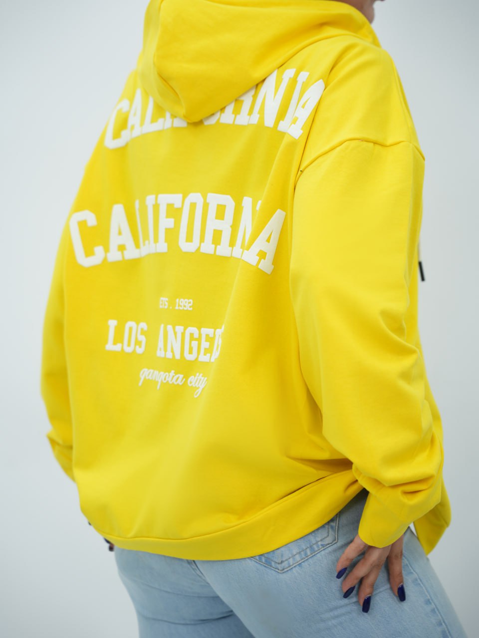 سویشرت کلاهدار پشت چاپی آنیدا کد 6817