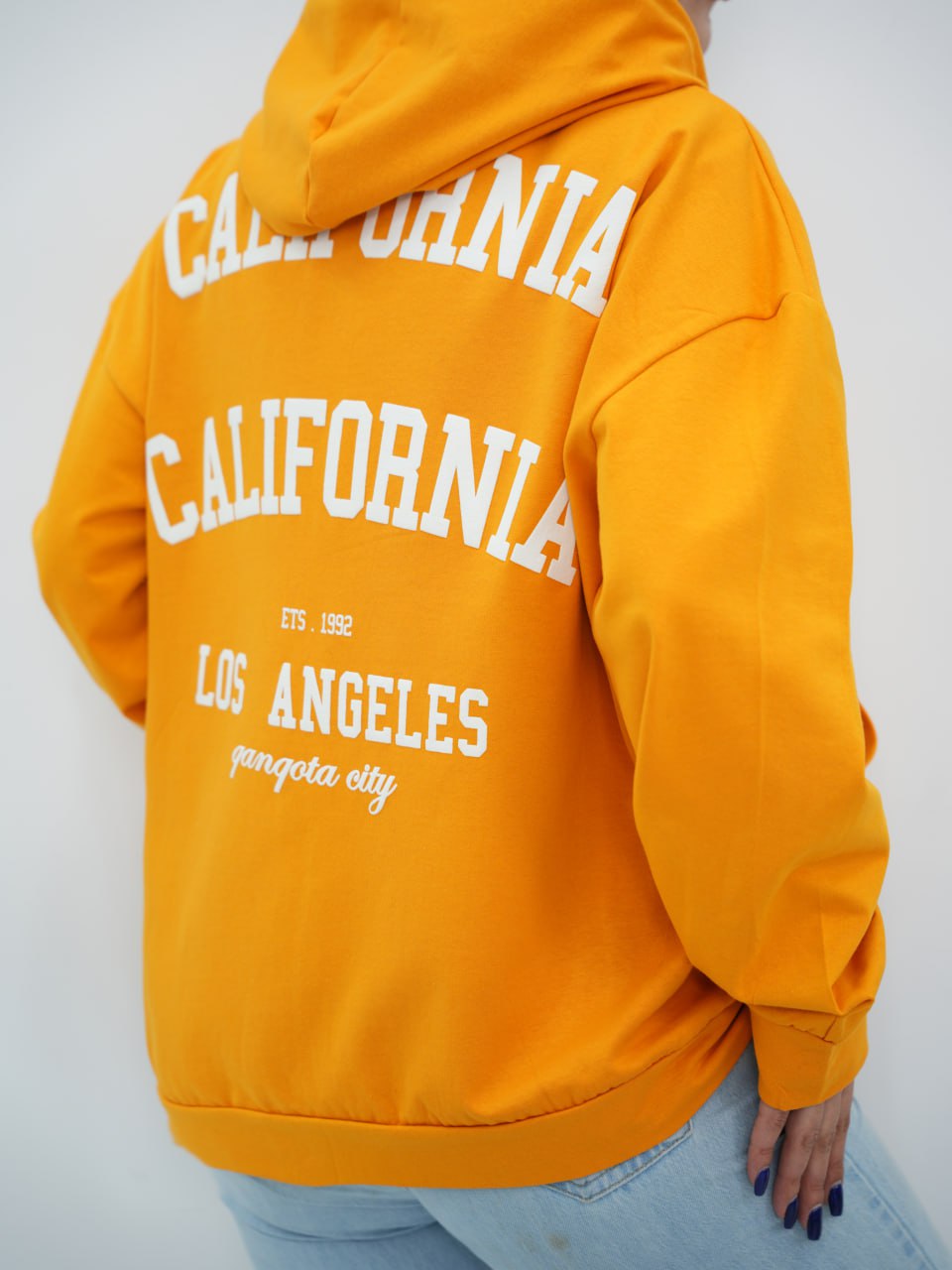 سویشرت کلاهدار پشت چاپی آنیدا کد 6817