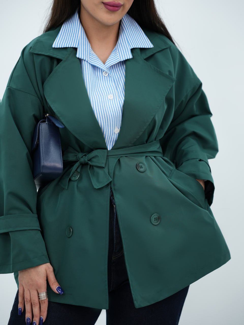 بارونی آستردار کمردار مریلا کد6840