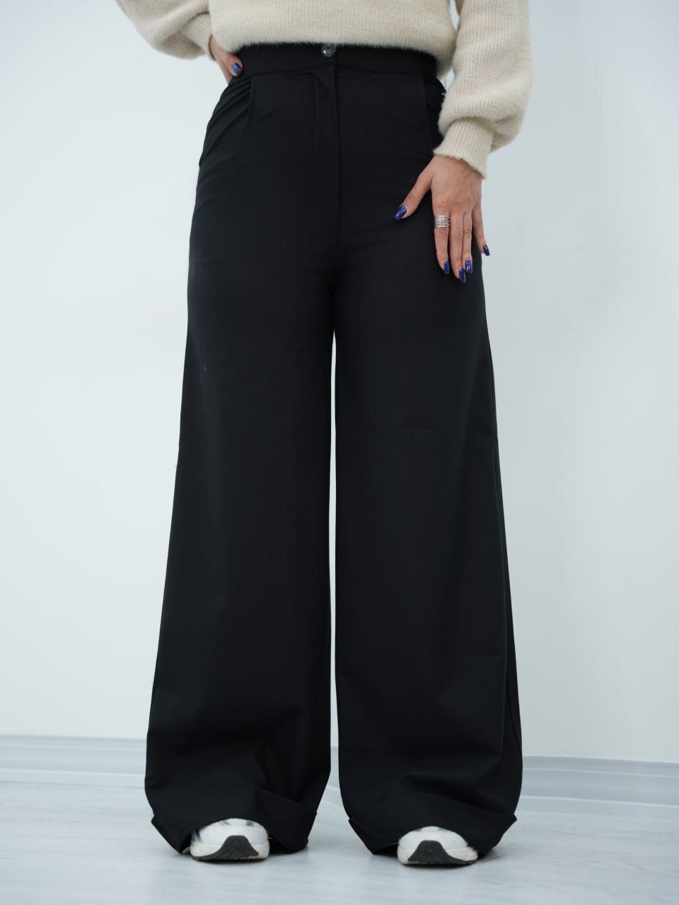 شلوار فول بگ پایین پاکتی ماهی کد6841