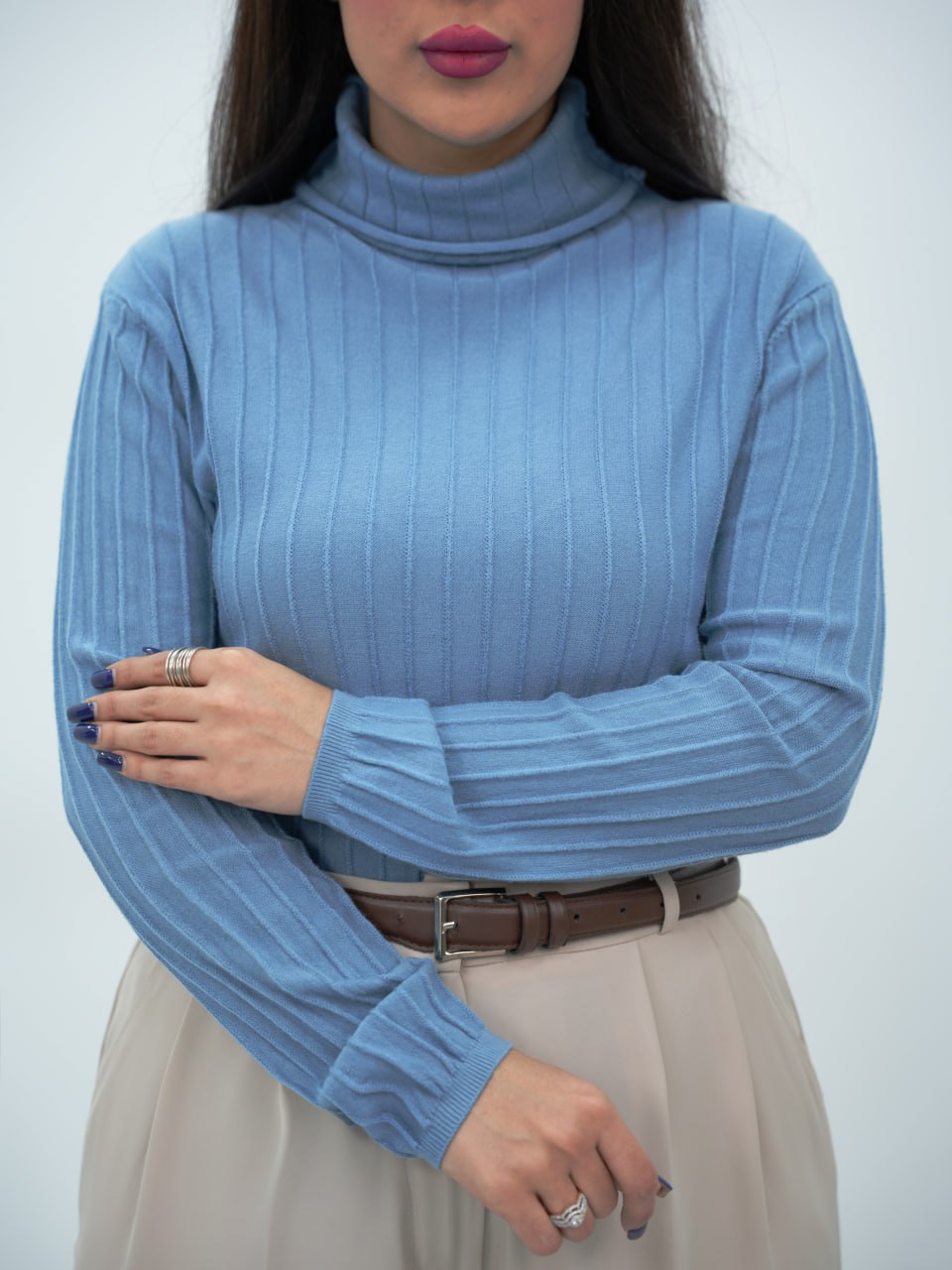 بافت یقه اسکی مانیکا کد6871