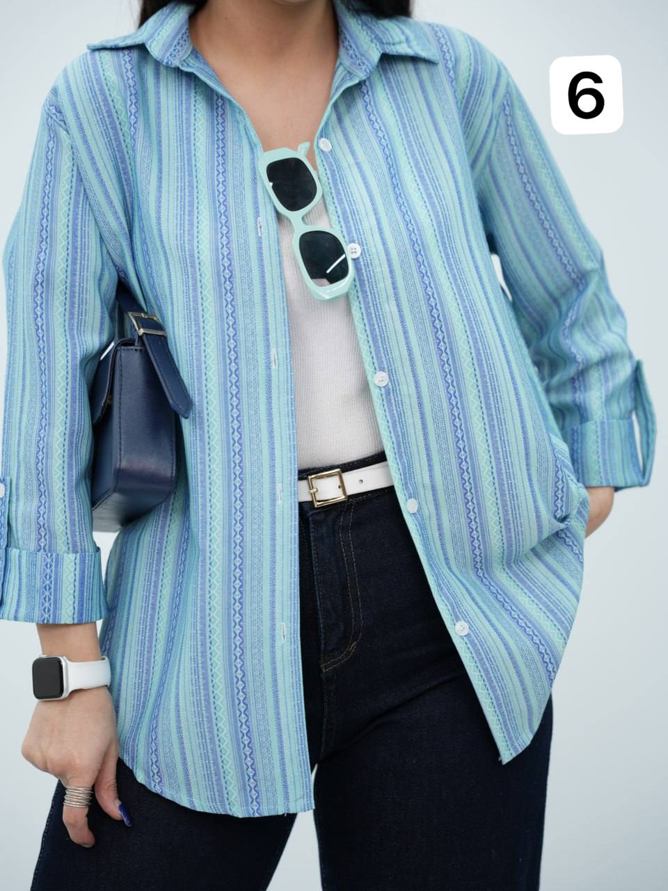 شومیز مراکشی آستین پاگون زمزم کد6895