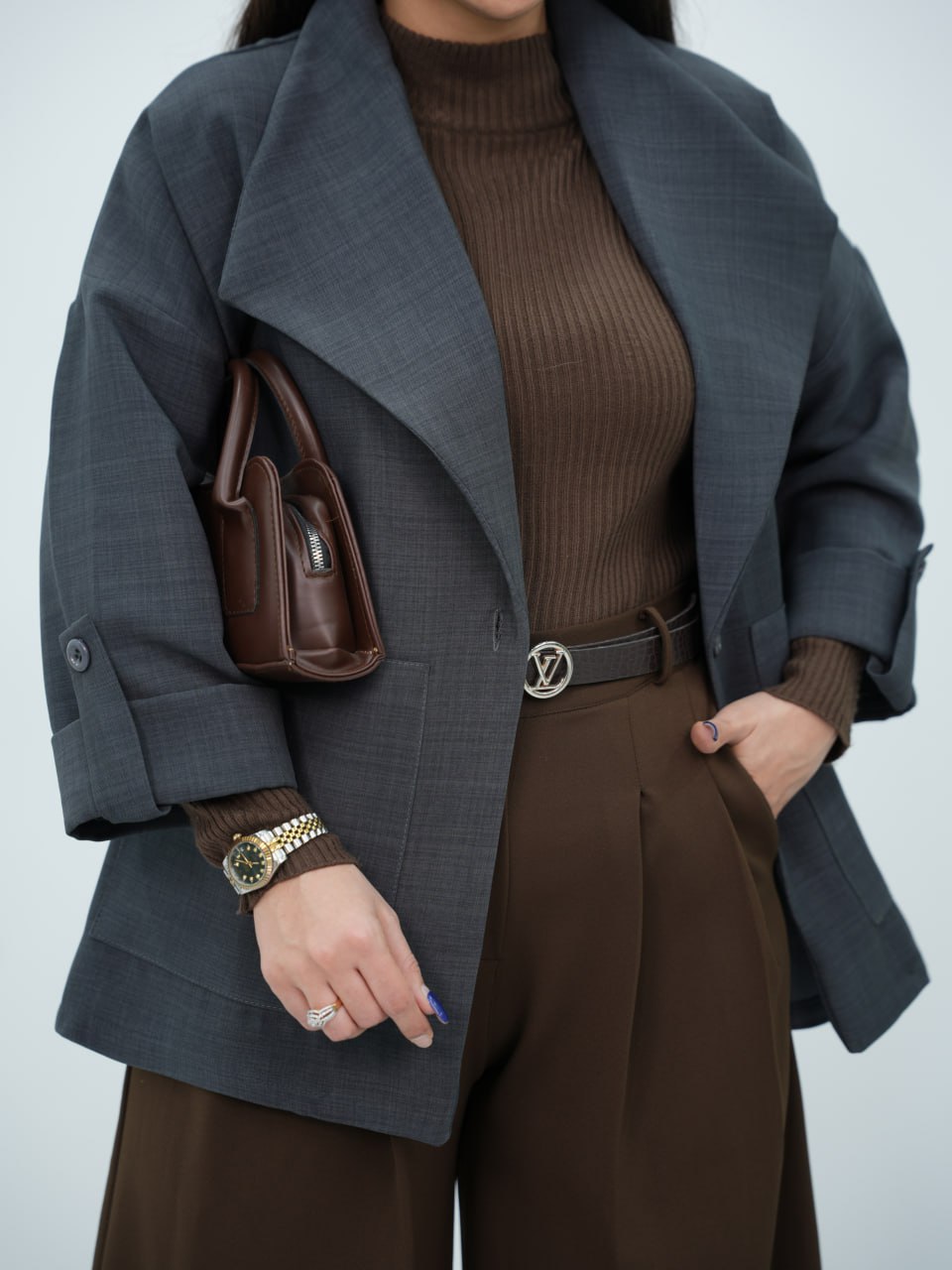 کتی کرپ مازراتی آستین پاگون ژربرا کد6896