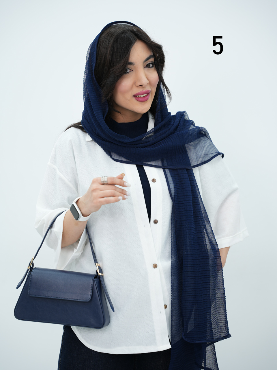 شومیز طرحدار اور رما کد7028