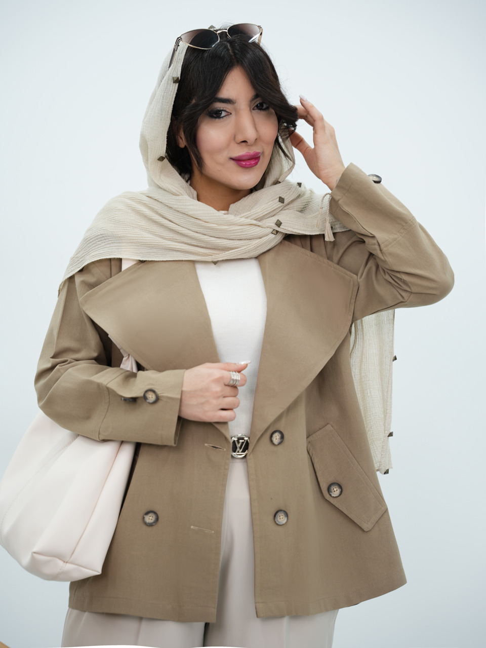کتی لنین یقه پهن لورین کد7031