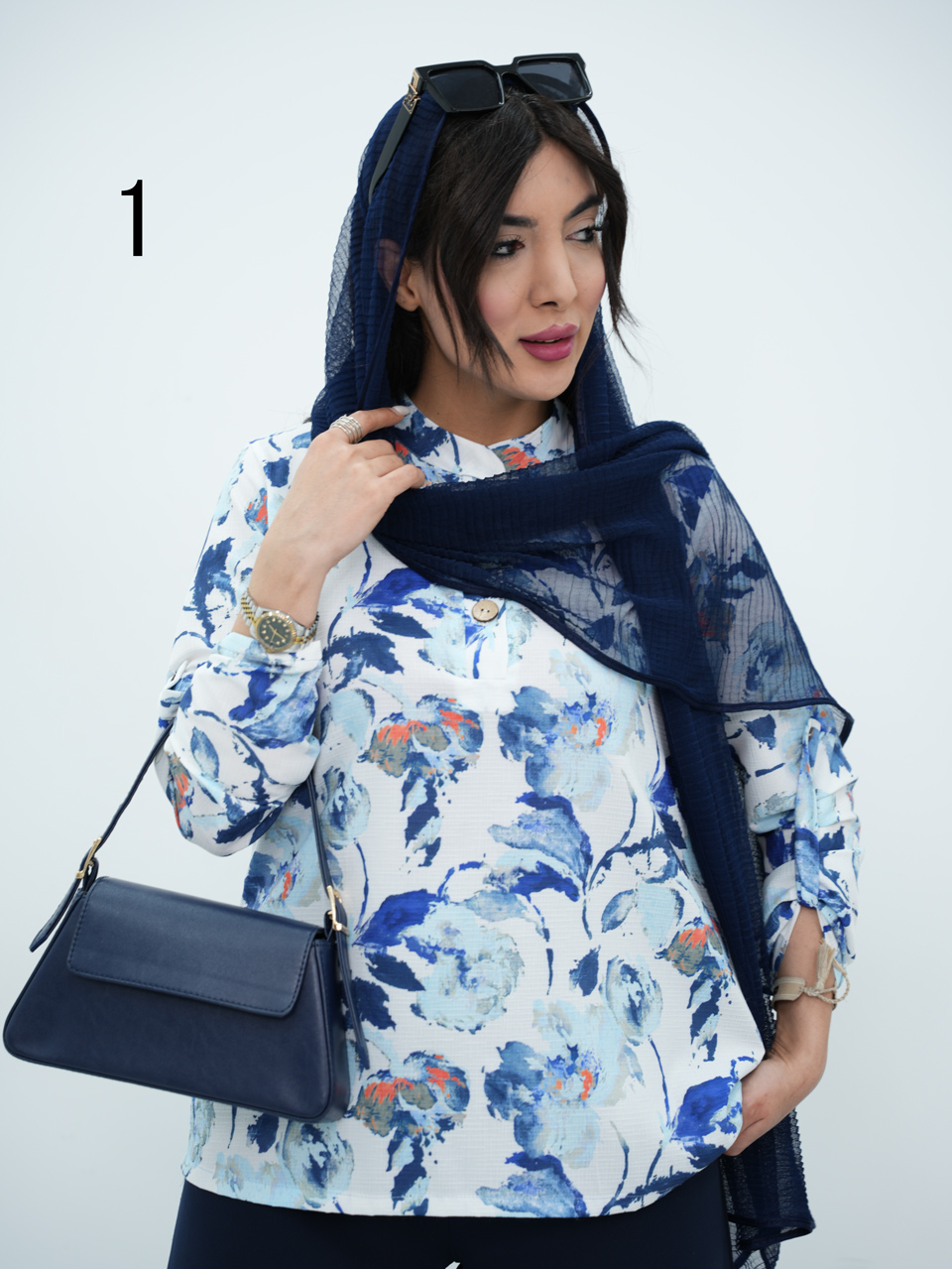 جلوبسته ایتالیایی یقه گرد موناکو کد7047