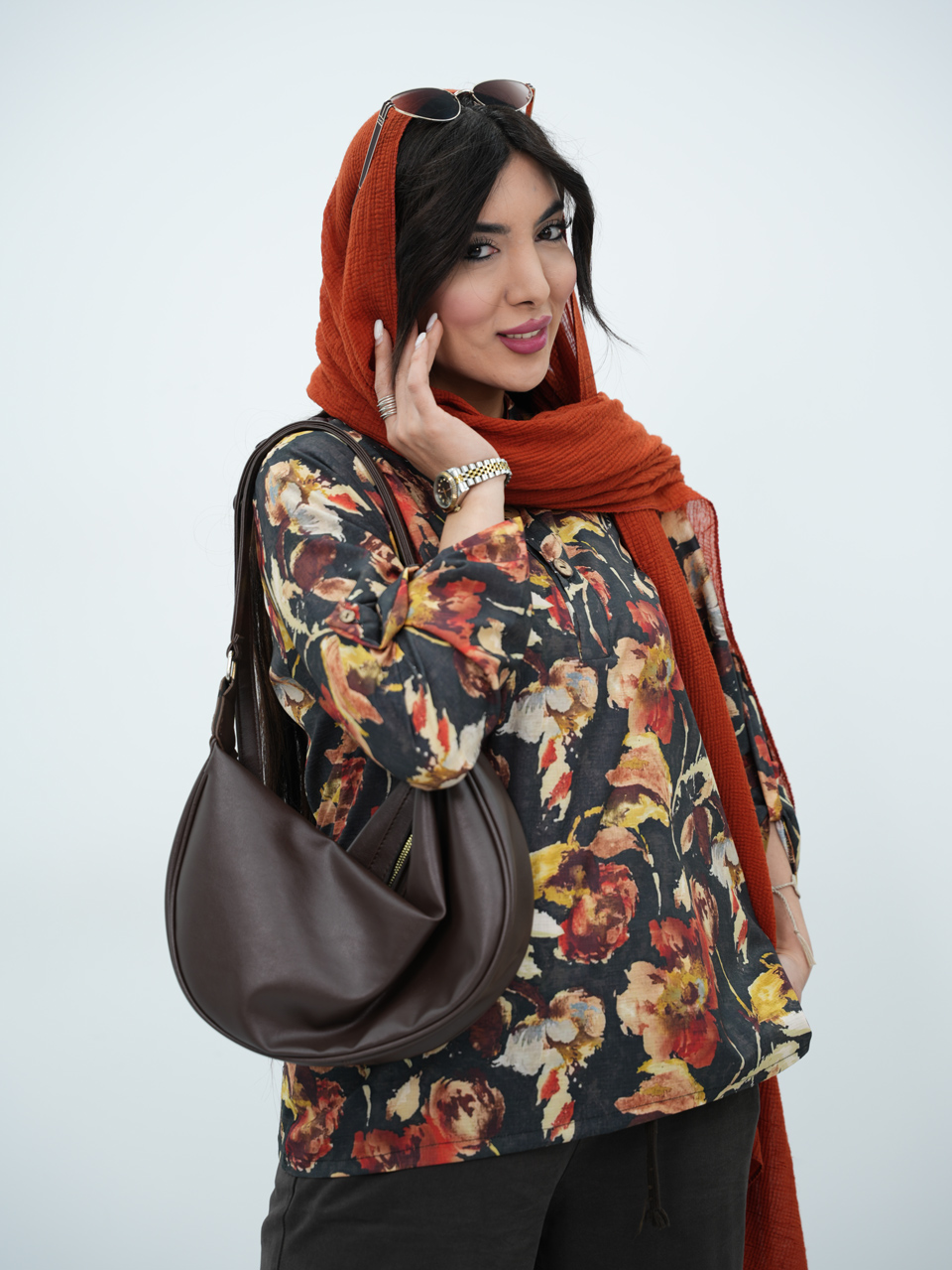 جلوبسته ایتالیایی یقه گرد موناکو کد7047