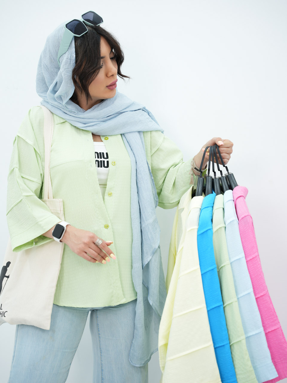 شومیز اطلس کیمونو ملودی کد7138