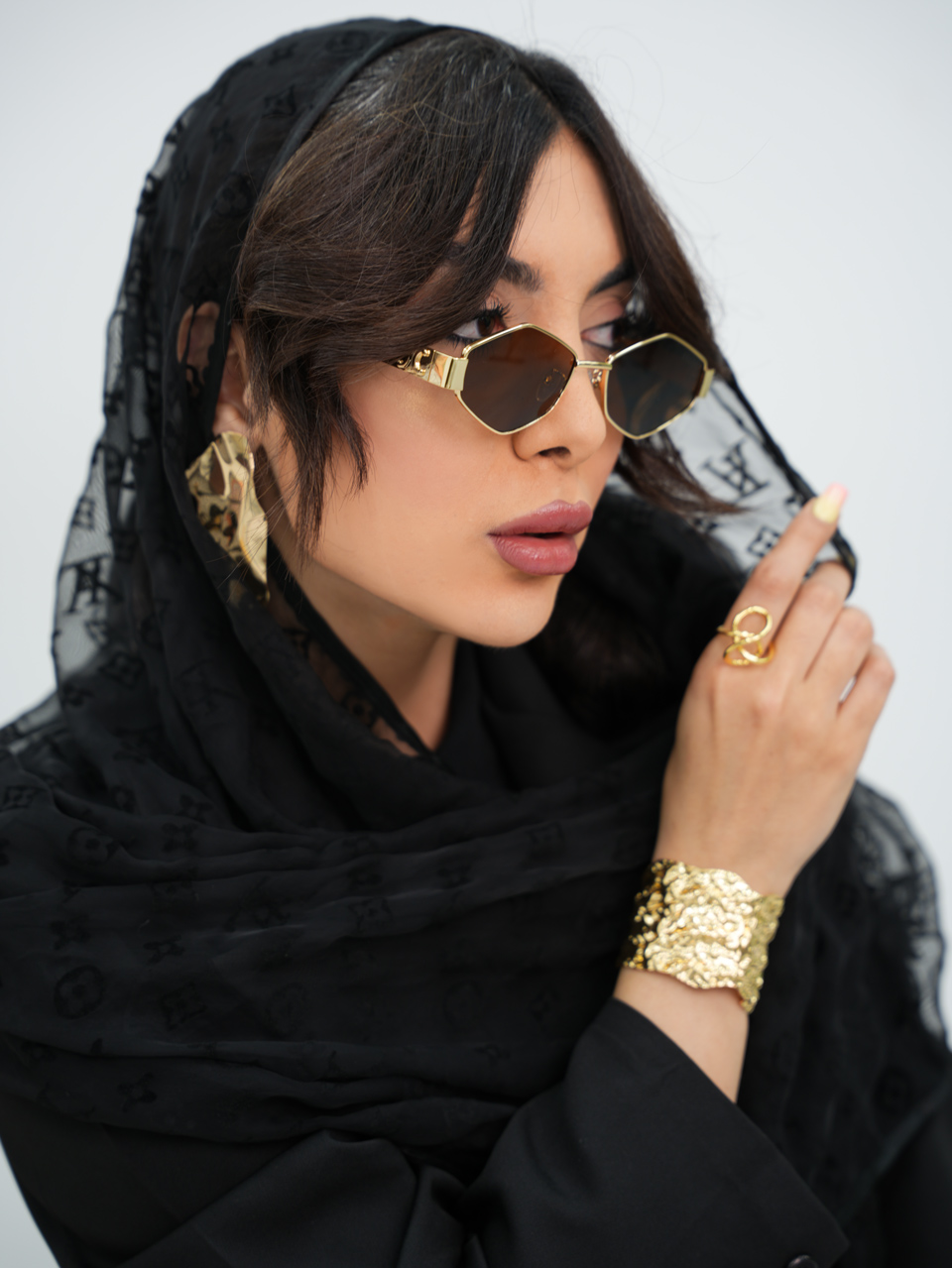 عینک CEIINE شیش ضلعی کد7212