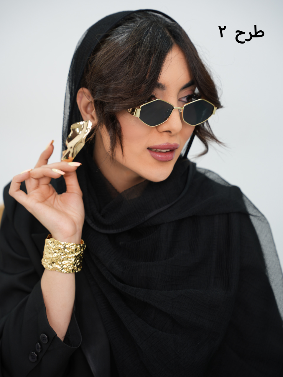 عینک CEIINE شیش ضلعی کد7212